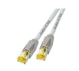 EFB ELEKTRONIK Patchkabel RJ45, CAT6A 900Mhz, 5m weiss, S-STP(S/FTP), ND-UC900+TM31