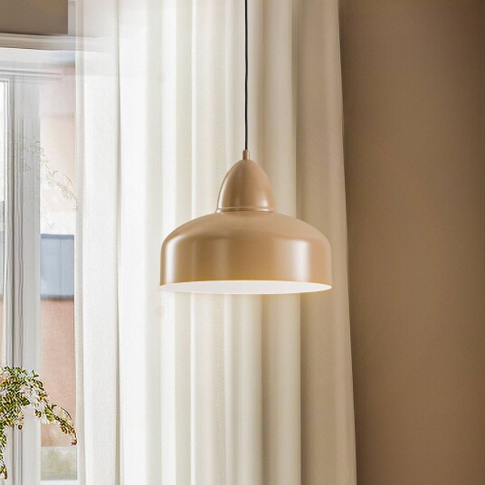ALDEX Hengelampe Mille 1 lyskilde beige