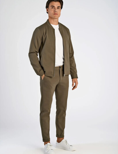 Lindbergh Superflex Overshirt Khaki green XXL
