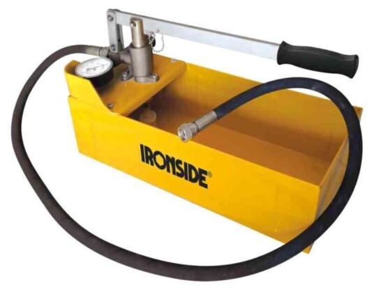 Ironside Prøvetrykkspumpe 12L 1/2" kobl. 100688 Ironside Prøvetrykkspumpe 12L 1/2" kobl. 100688