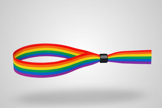 Stoffarmbånd til pride Stoffarmbånd til pride