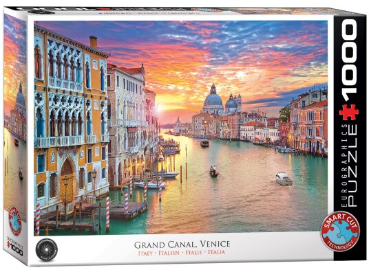Eurographics Puslespill 1000 Venice Grand Canal Eurographics Puslespill 1000 Venice Grand Canal