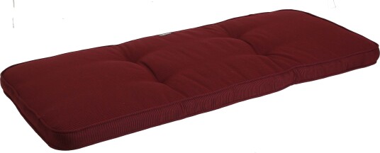 Fritab Benkpute Burgunder Canyon 100 x 42 cm Rød