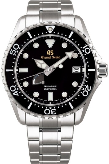 Grand Seiko Herreklokke SBGA463G Sport Collection Sort/Stål Ø44.2 mm