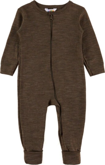Joha Jumpsuit Ull/Silke Mørkebrun Joha 100 Jumpsuit