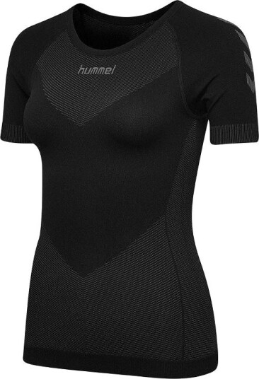 Hummel First Seamless Top Svart Kvinner størrelse Medium/Large