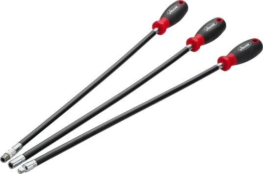 Vigor V5485n Skrutrekker-sett med 2-komponenthåndtak og 3 verktøy Vigor V5485n Skrutrekker-sett med 2-komponenthåndtak og 3 verktøy