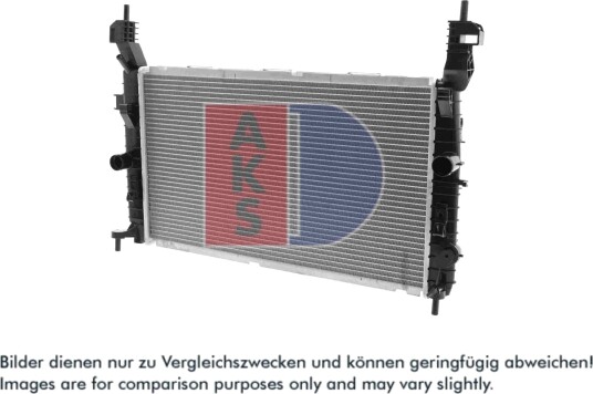 AKS DASIS 150055N Radiator motorkjøling