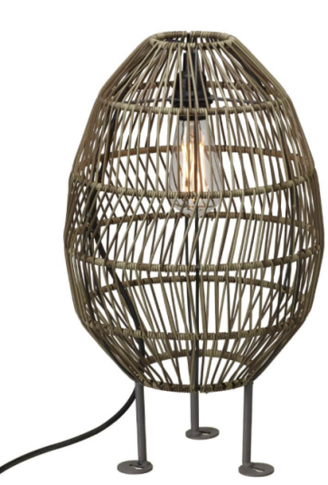 PR Home HaNeji gulvlampe Natur 50 cm 15W Beige PR Home HaNeji gulvlampe Natur 50 cm 15W Beige