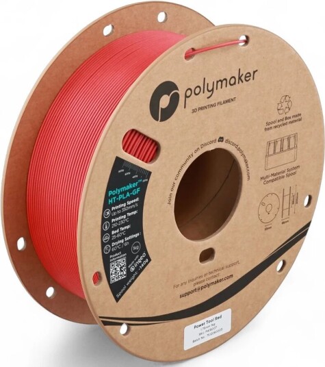 Polymaker Ht Pla Gf Power Tool Red Polymaker Ht Pla Gf Power Tool Red