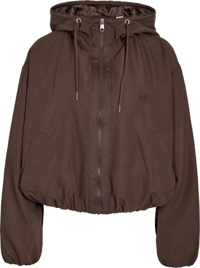 NOISY MAY Nmelina L/S Hood Jacket   Brown   S