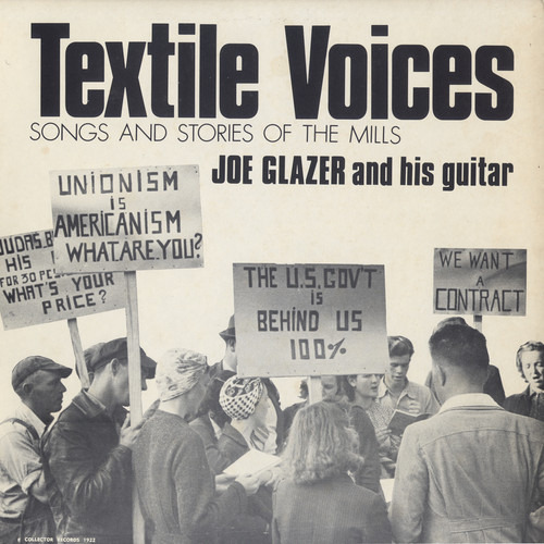 Joe Glazer Textile Voices: Songs And Stories Of The Mills CD