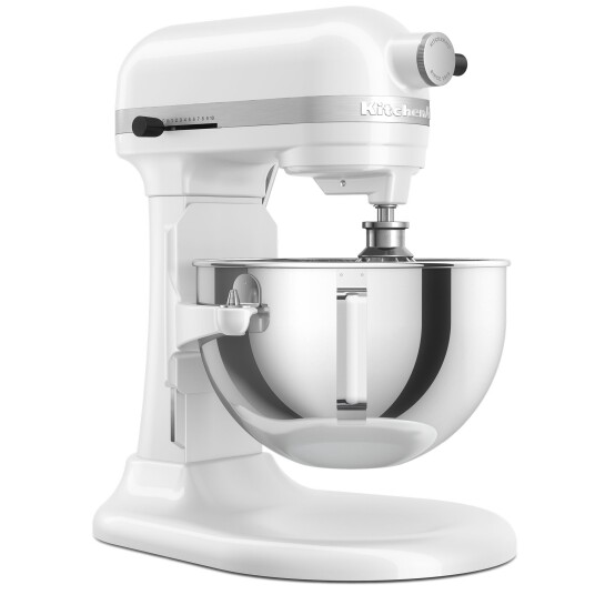 Kitchenaid Kjøkkenmaskin med løftearm 5,2 liter hvit Kitchenaid Kjøkkenmaskin med løftearm 5,2 liter hvit