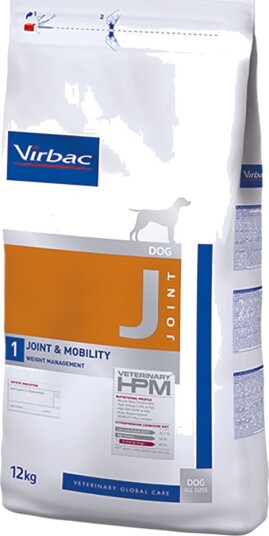 Virbac Tørrfôr Veterinary Hpm Dog Joint & Mobility J1 2 X 12 kg