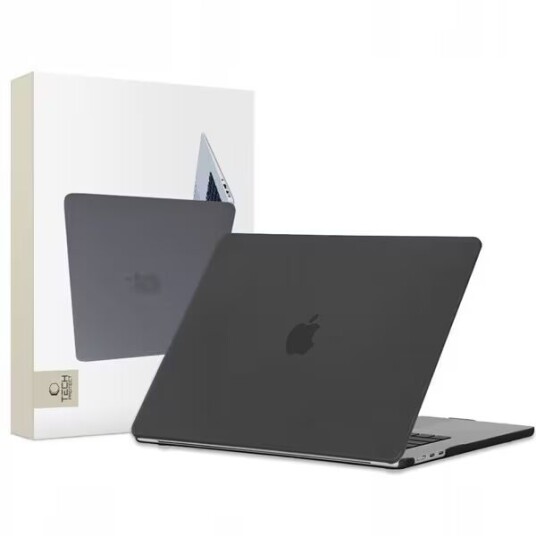 Tech-Protect SmartShell Deksel til MacBook Air 15" M2/M3 2023-2024 Matt Sort