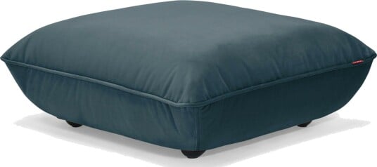 Fatboy Sofa sumo hocker velvet recycled petrol B 1612064