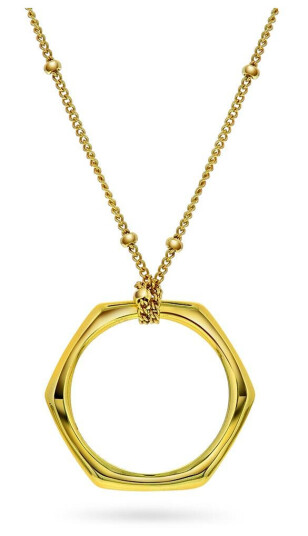 Pan Jewelry Pan Jewelry Dubai Dream smykke i forgylt 925 solv med sirkel