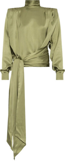 Balmain Dame Bluser & Skjorter Grønn S,