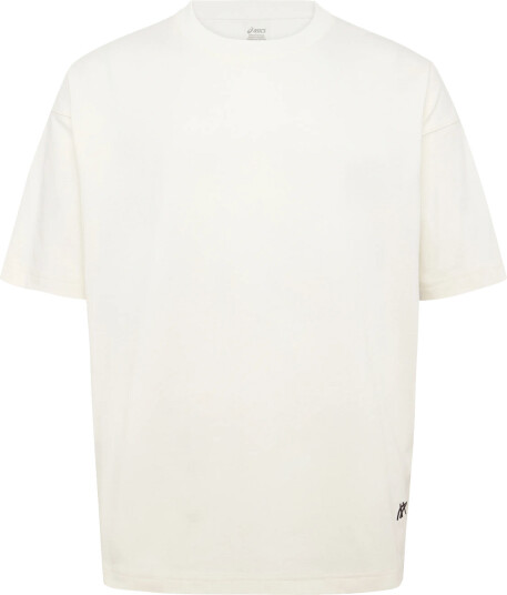Asics Heritage Heavy Cotton Run City Tee   Cream   S