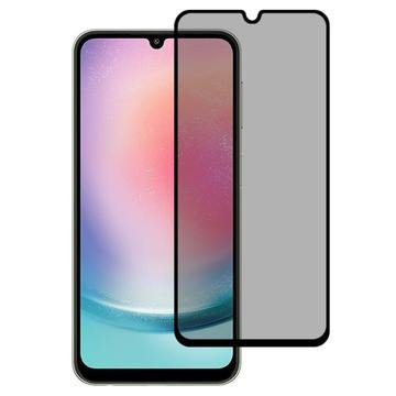Samsung Galaxy A25 Privacy Full Cover Beskyttelsesglass Svart Kant