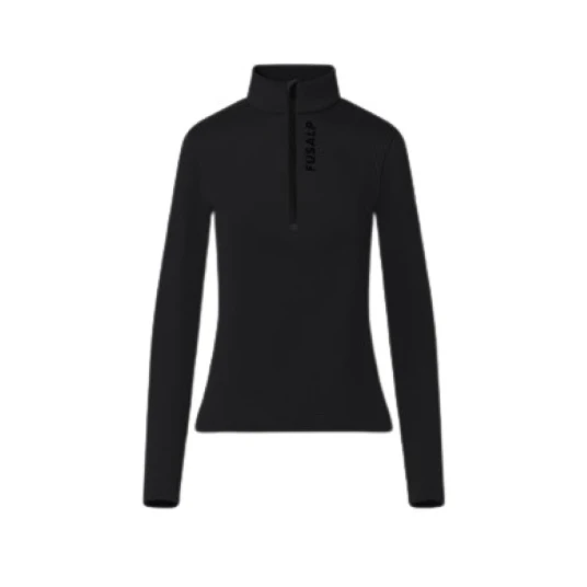 Fusalp Dame Strikkevarer Svart L Fusalp Dame Strikkevarer Svart L