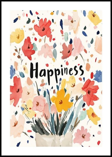 Blossoms of Joy Plakat / 100x150cm