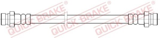 Bremseslange QUICK BRAKE 25.086 Bremseslange QUICK BRAKE 25.086