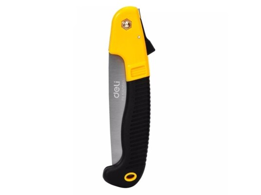 Deli Tools Edl580618 Beskjæringssag Tre Kull Stål Abs Syntetisk Sort Stål Gult Sort Gult