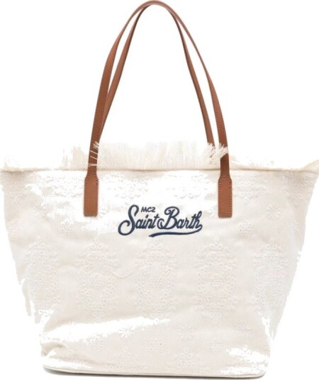 MC2 Saint Barth Dame Vesker Hvit ONE SIZE,