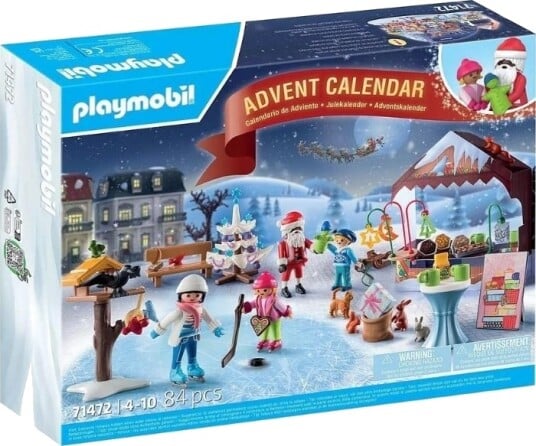 Playmobil Julekalender: Tur til julemarkedet 71472 Playmobil Julekalender: Tur til julemarkedet 71472