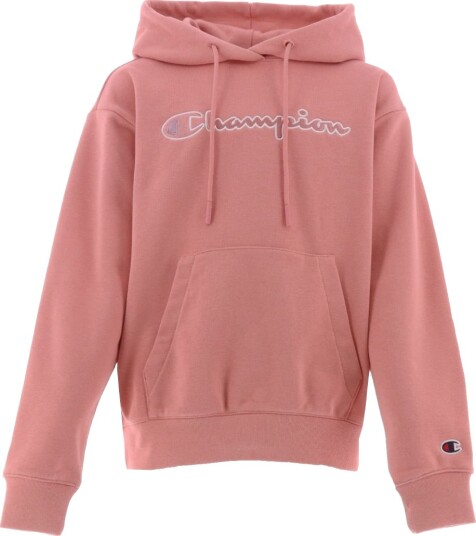 Champion Fashion Hettegenser Rosa m. Logo Champion 16 18 år 176 188 Hettegenser