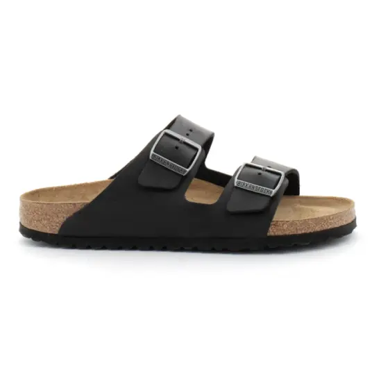 Birkenstock Women's Arizona Soft Footbed Narrow 41, Black
