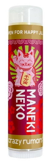 Crazy Rumors Happy Juju Maneki Neko Lip Balm 4ml