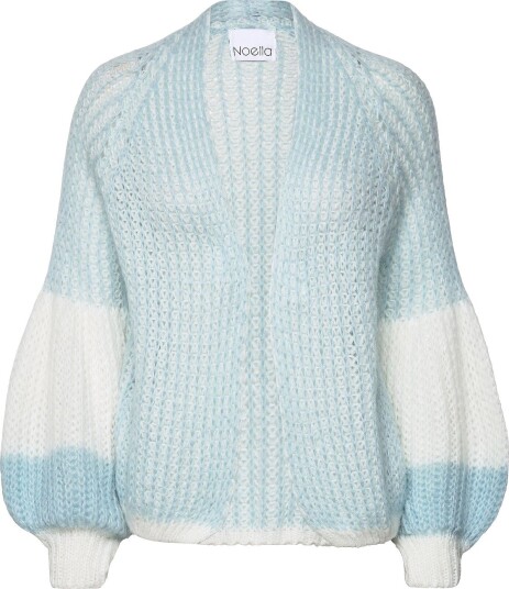 Noella Liana Knit Cardigan LIGHTBLUE/WHITE M/L Noella Liana Knit Cardigan LIGHTBLUE/WHITE M/L