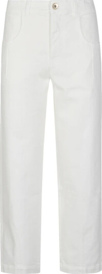 Eleventy Dame Jeans Hvit XL,