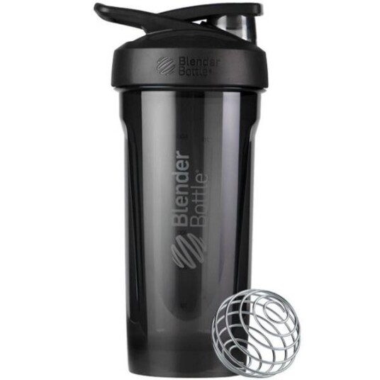 BLENDER BOTTLE BlenderBottle Strada Tritan 820 ml, svart shaker