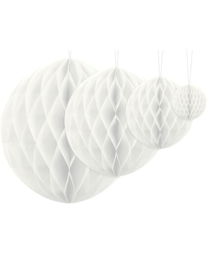 Gul Honeycomb Ball VELG STØRRELSE 10 40 cm