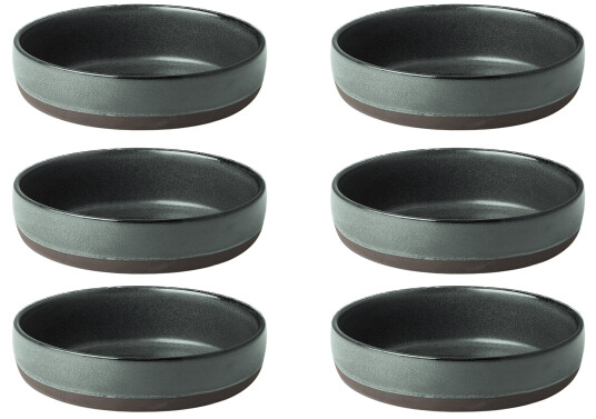 RAW 6 pcs Northern green soup plates 15778 RAW 6 pcs Northern green soup plates 15778