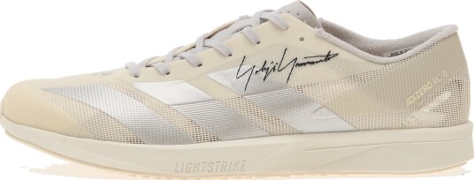 Joggesko Y 3 Adizero RC6 Cream White/ Silver Met./ Lgh Solid Grey EUR 47 1/3
