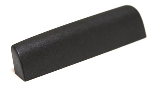 Graph Tech Pt-M100-00 Svart Tusq Xl Blank Guitar Nut, Rounded, Slanted