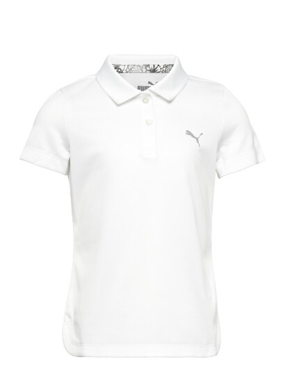 PUMA Golf Girls Essential Polo White 176 PUMA Golf Girls Essential Polo White 176