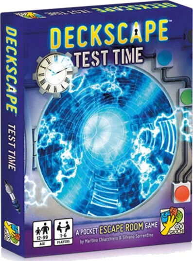 Deckscape Test Time Escape Room Kortspill 12+ 1–6 Spillere