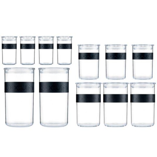 Bodum  Presso oppbevaringssett 12 deler