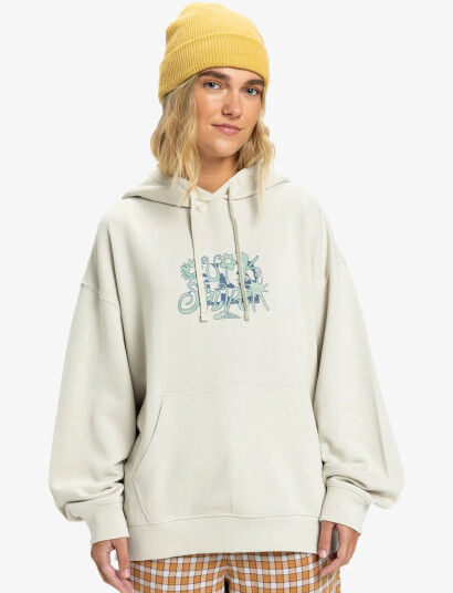 Quiksilver Standard Hoodie - Beige - L Quiksilver Standard Hoodie - Beige - L