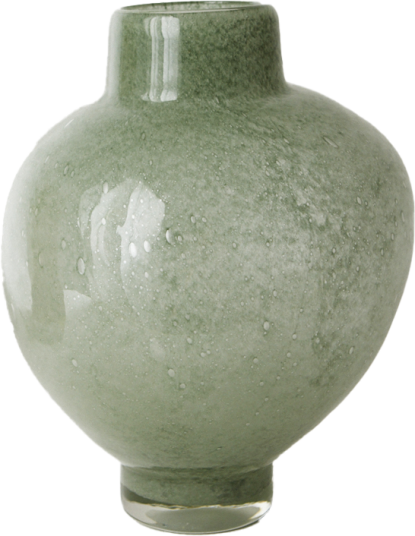 Olsson & Jensen Mila vase liten 19,5 cm Grønn