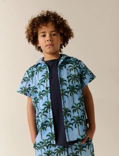 TUMBLE "N DRY Tnd Palm Island   Blue   146/1