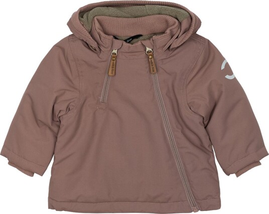 Mikk Line Twilight Mauve Nylon Baby Jakke Solid 80