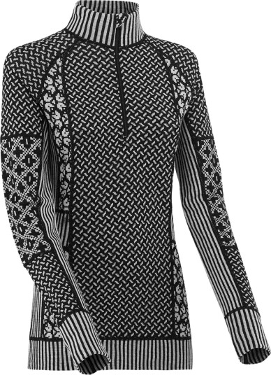 Kari Traa Women's Smekker Half Zip XL, Black Kari Traa Women's Smekker Half Zip XL, Black