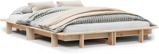 Sengeramme uten madrass 140x190 cm heltre furu 8721102851469