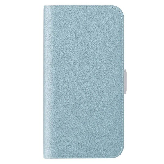 INCOVER Samsung Galaxy A24 PU Litchi Skin Flip Deksel med Magnetisk Luk - Blå